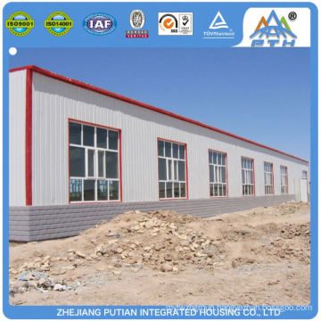 Cheap new design EPS/PU/XPS sandwich panel steel structure workshop